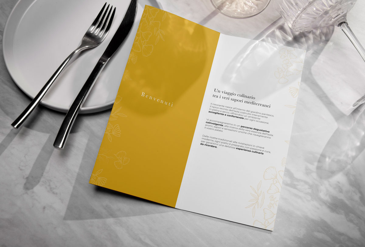 Menu Il Giardino Pantesco Pantelleria