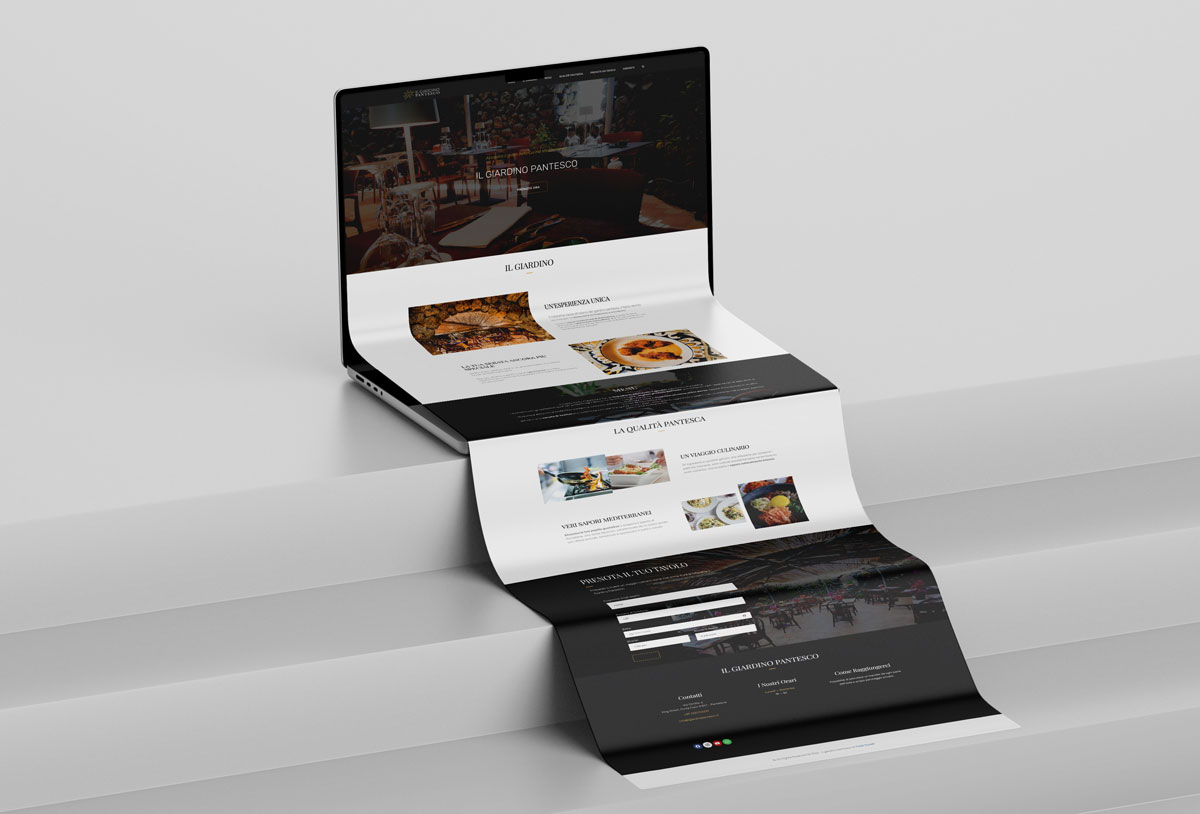 Sito web Il Giardino Pantesco Pantelleria